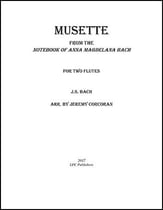 Musette for Two Flutes P.O.D. cover